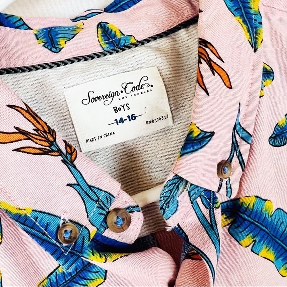 Sovereign Code LA Abbott Bananarama Mauve Top - Picture 2 of 6